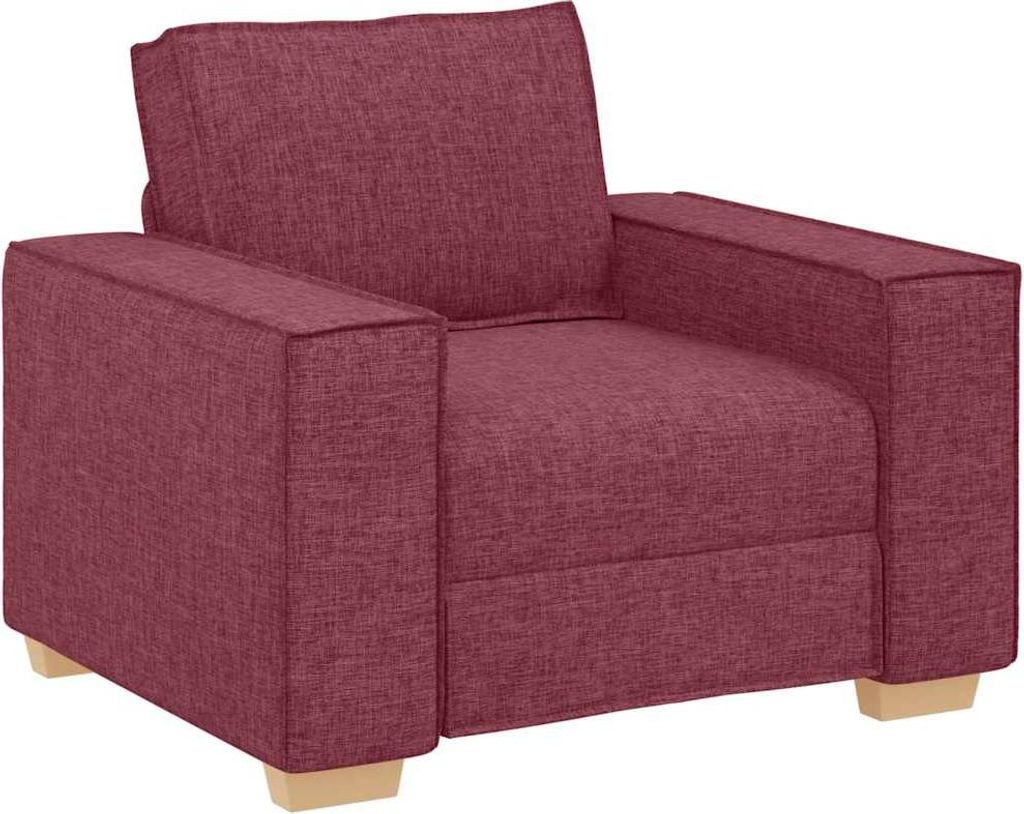 Sofa Stuhl Weinrot 60 cm Stoff