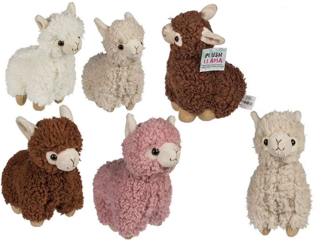Lama Alpaka Kuscheltier 22 cm Plüsch Stofftier Plüschtier Schmusetier Kinder
