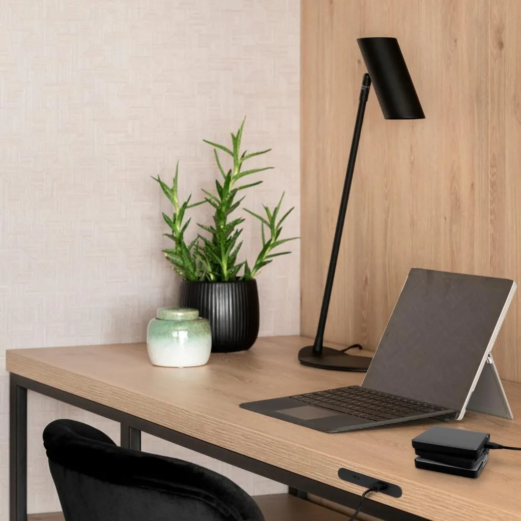 Solution Charge USB pour Linky - Connecteur 5V 2A Double Port Noir