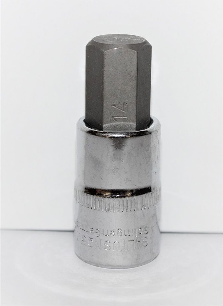 SALTUS 1/2" Innensechskant 14 mm 5221 Stecknuss Sechskant Nuss Vierkantantrieb
