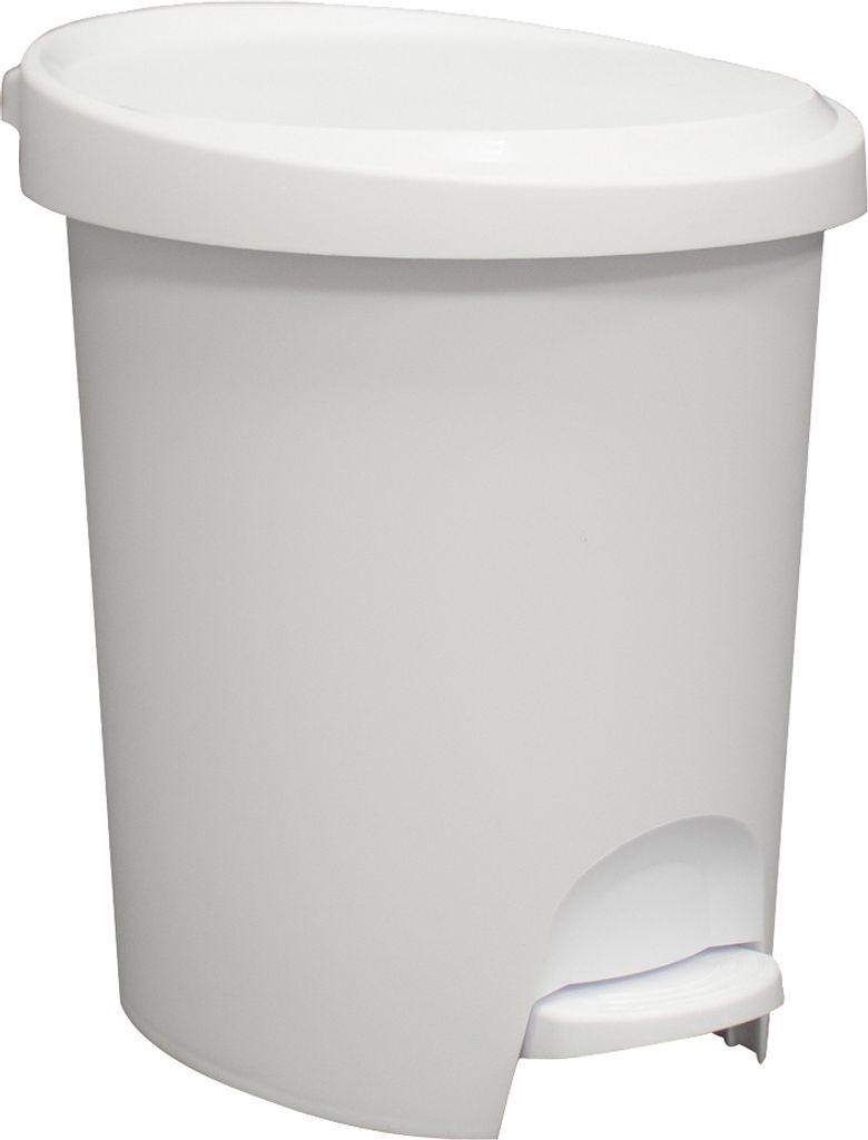 EDA Tret-Kosmetikeimer Stepy 6 Liter PP anthrazit Produktbild 