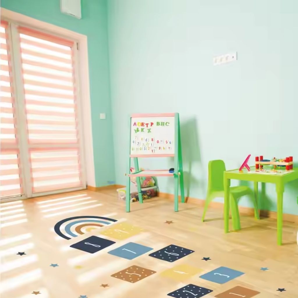 Bodenaufkleber Hopscotch für Kinderzimmer KP34636