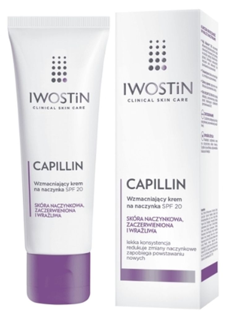 Iwostin Capillin - Krém na posílení cév s SPF20, 40ml