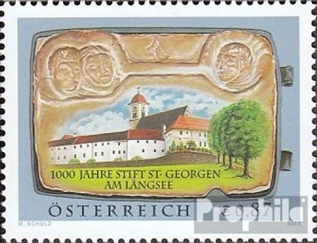 Briefmarken Österreich 2003 Mi 2412 (kompl.Ausg.) postfrisch Stift St. Georgen