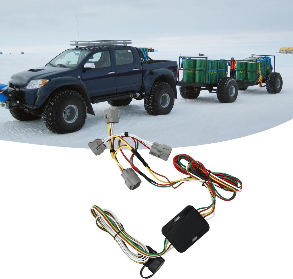 Faisceau de remorquage 4 broches 55513 pour pick-up Hilux et Tacoma