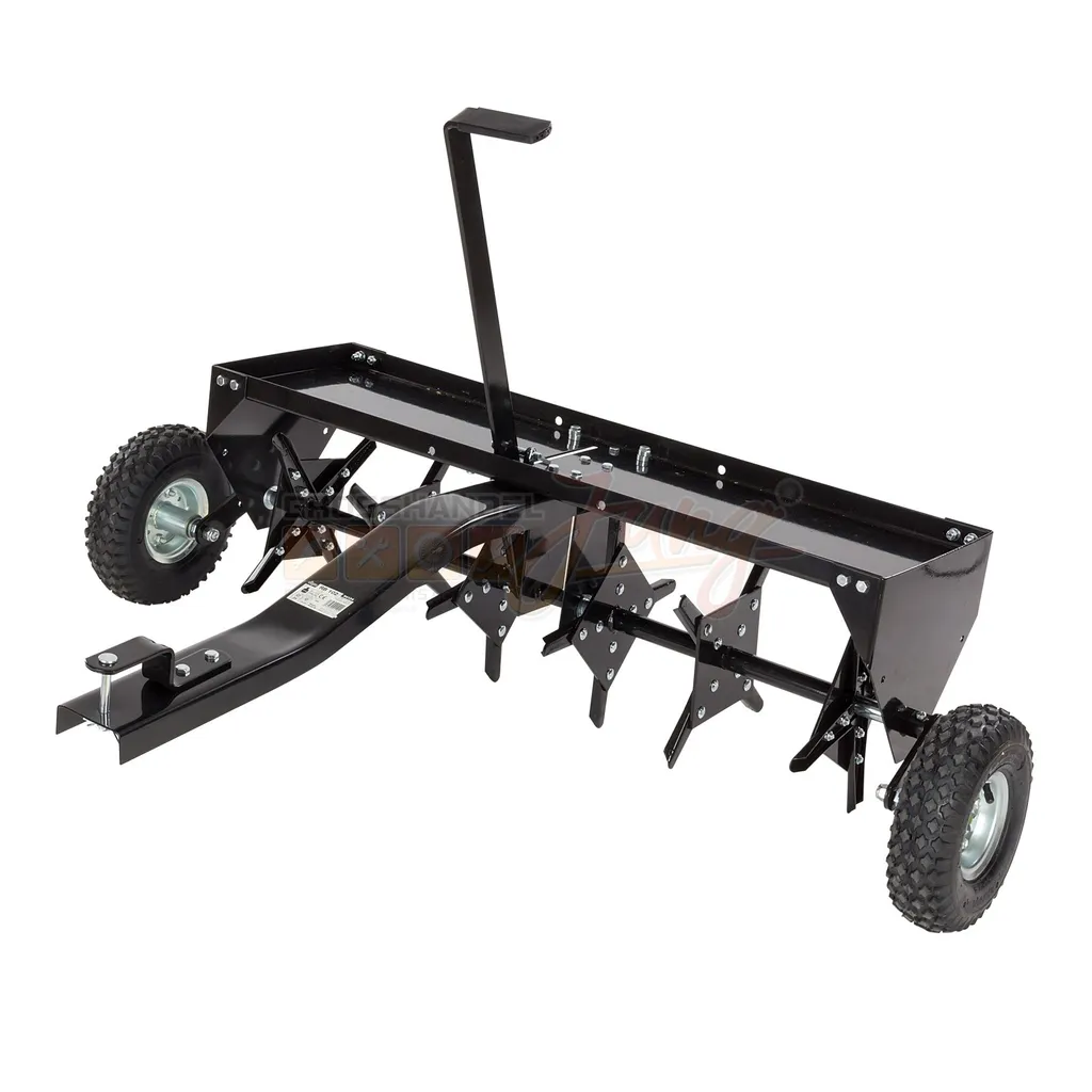 Verticutter Aérateur de gazon 102 cm pour tracteur tondeuse autoportée
