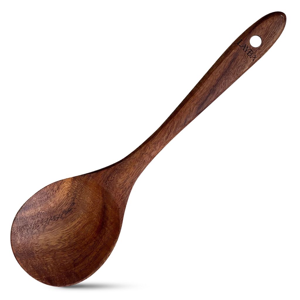LAYBA cucchiaio da cucina in teak (24 cm) - resistente al Immagine del prodotto 