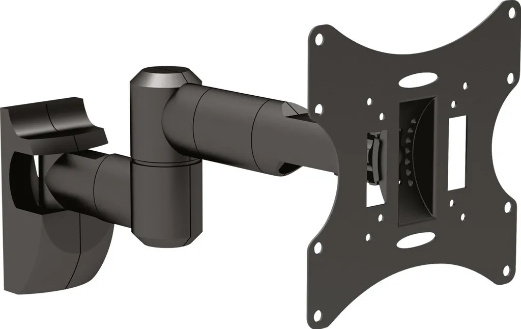 Support mural TV 30kg max Schwaiger WAH avec bras articulé 3 pivots