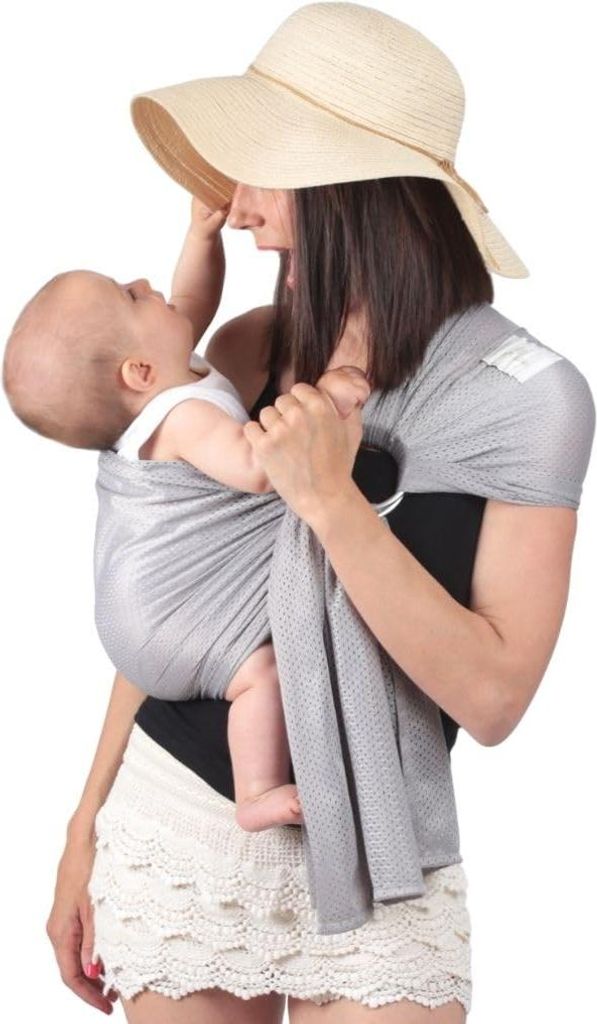 Ergonomischer und verstellbarer Babydrager für Wasser - -Gewebe - Sommer - 0 bis 36 Monate - 15 kg.