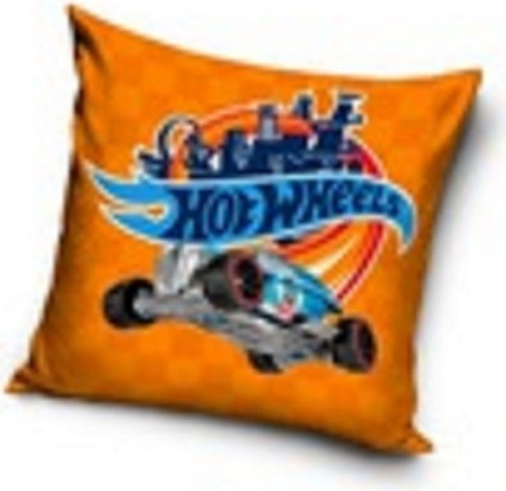 HOT WHEELS BLAZE Kissen mit Füllung Dekokissen-Zerkissen-40x40-cm