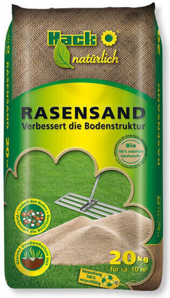 Hack Rasensand 20Kg Produktbild 1