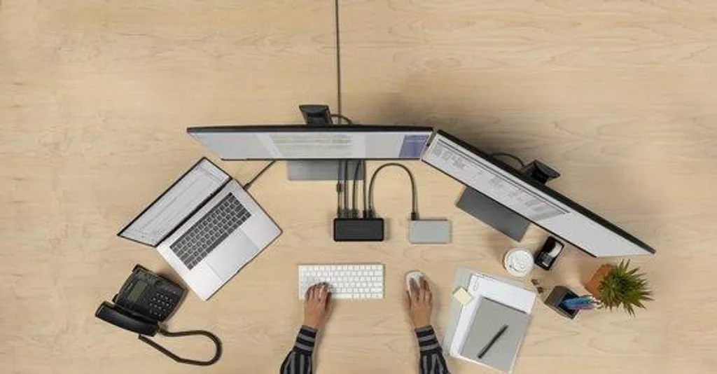 Dock Thunderbolt 3 Belkin Plus pour MacBook et PC avec Câble 80 cm - 19