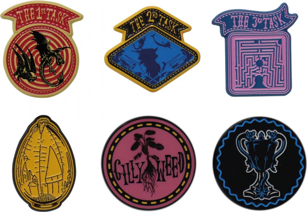 Set von Ansteckern Harry Potter - Triwizard Tournament Limited Edition