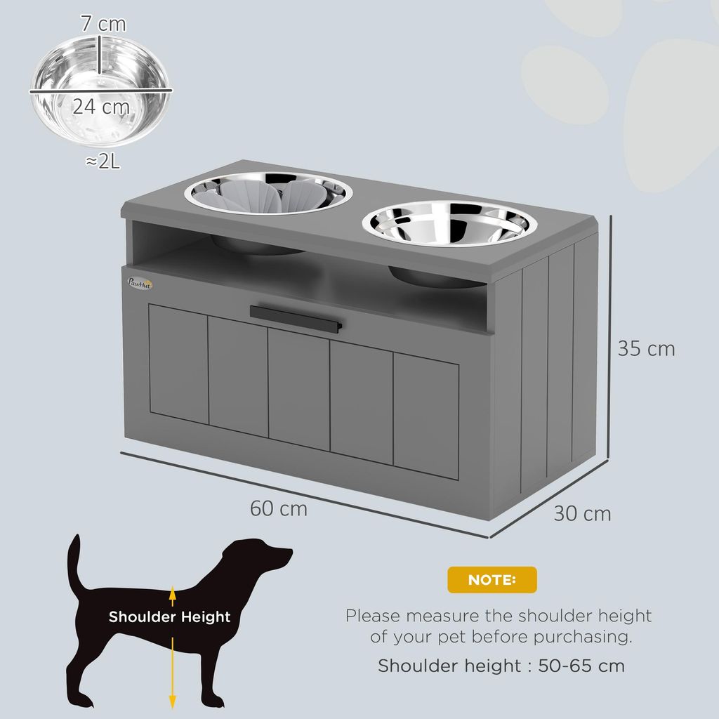 PawHut Hundenpfe fr groe Hunde mit Stauraum