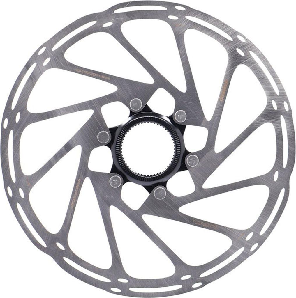 SRAM 00.5018.037.026 Bremsscheibe 'CenterLine' Rounded, Ø 180 mm, CenterLock, 2-teilig, schwarz/silber