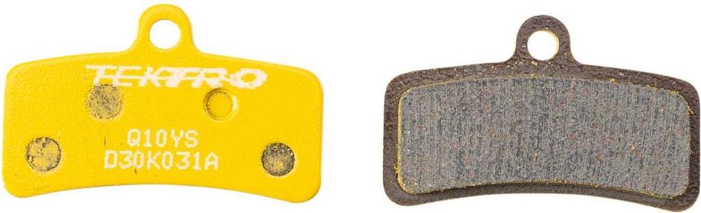 Tektro -Scheibenbremsblock Set Q10YS Hydraulik Keramik Gold Produktbild 