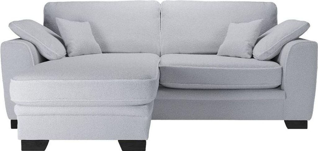 Universelle Ecksofa Ronay-Teddy dove-black