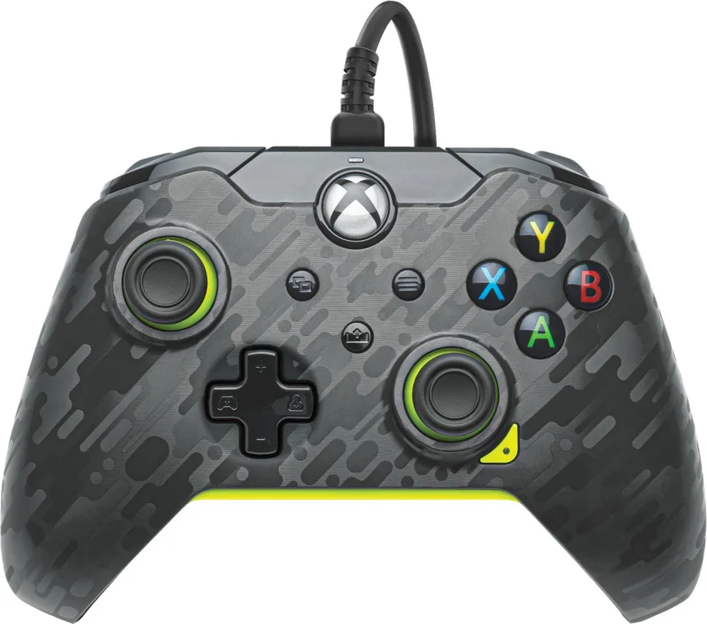 Manette de jeu filaire Xbox Series X PDP 049-012-CMGY Electric Carbon