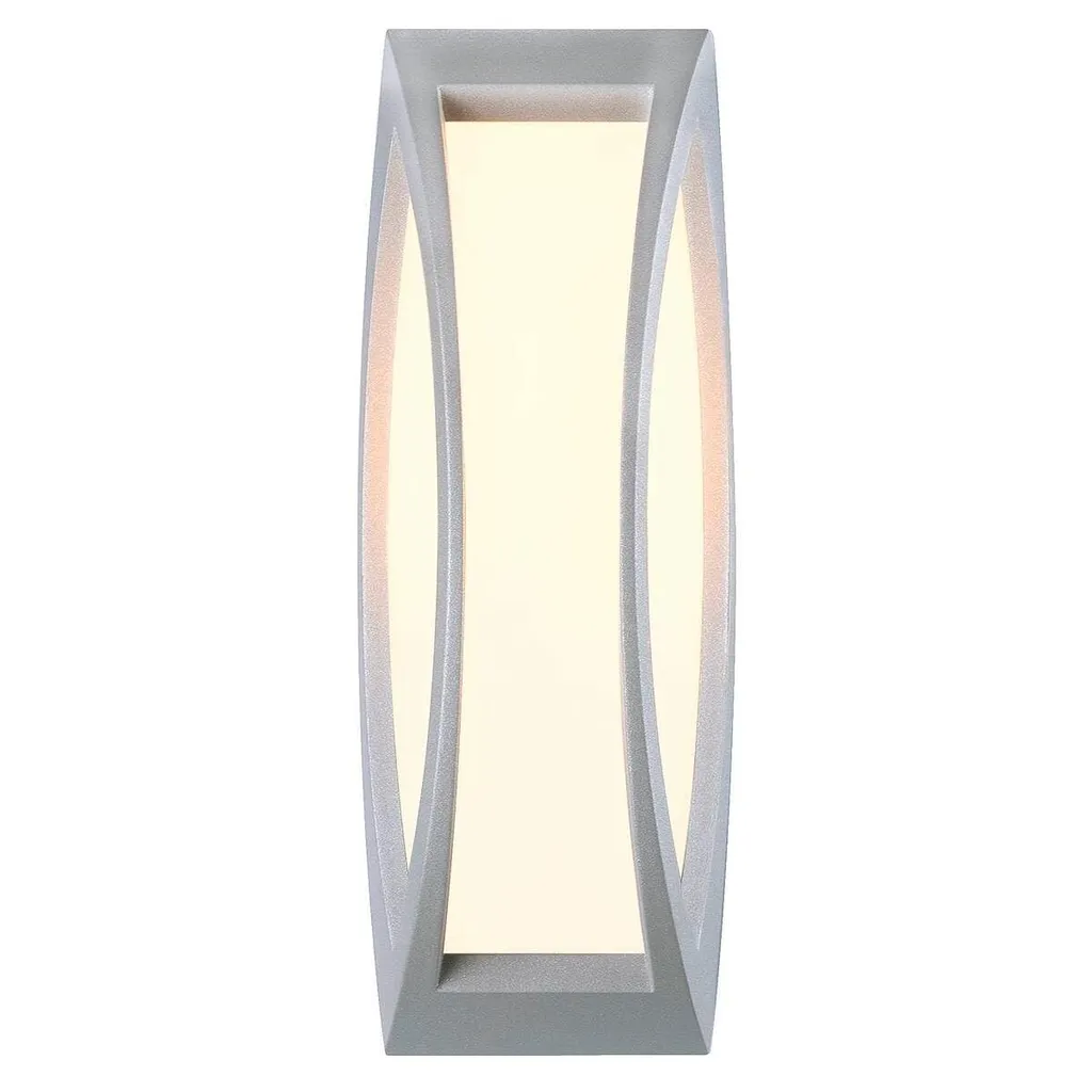 Applique Extérieure Anti-éblouissement SLV Meridian II E27 LED Grise - 6