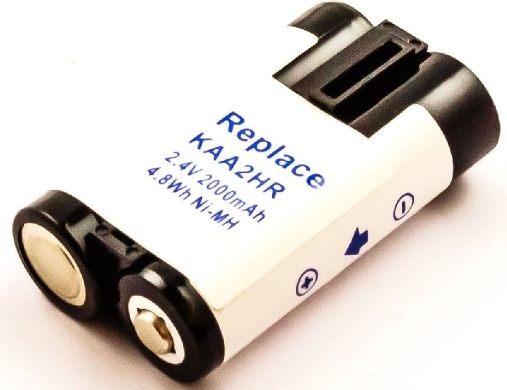 Akku für Kodak EasyShare Z710 NiMH 2,4 Volt 1800 mAh grün.