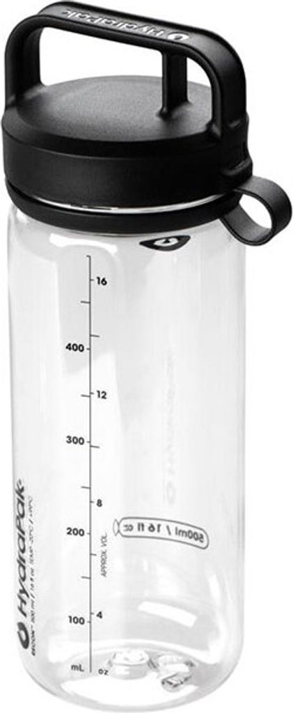 Hydrapak Recon Clip & Carry 500ml Trinkflasche Durchsichtig Durchsichtig One Size