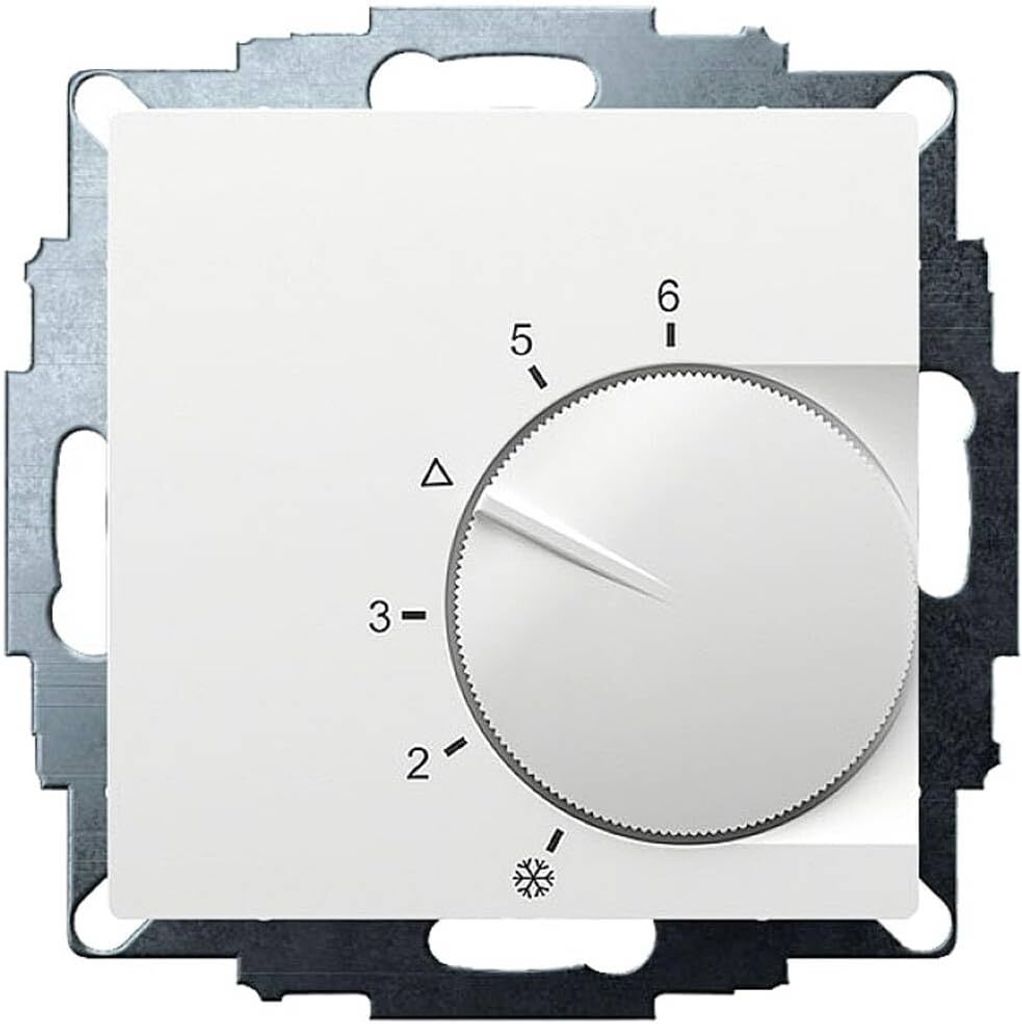 EBERLE UTE 1003-RAL9016-G-55 Raumthermostat Unterputz 5 bis 30 °C