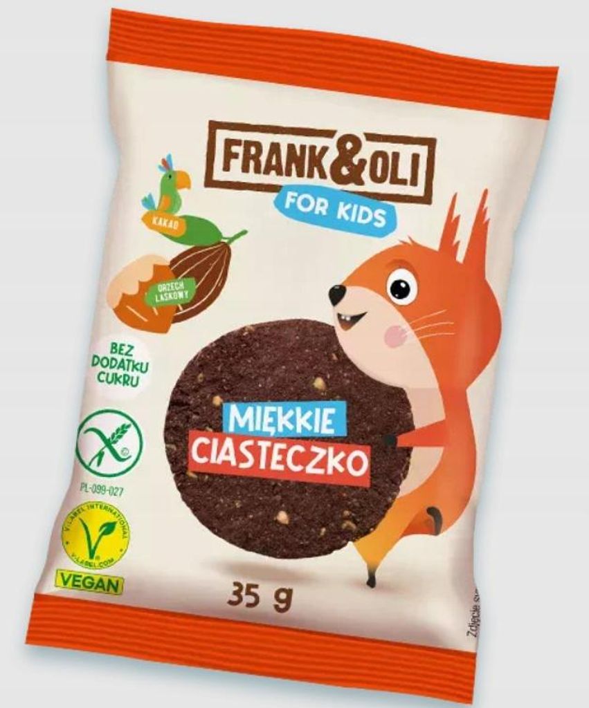 Frank&Oli Für Kinder Weichkeks Kakao-Haselnuss 35G