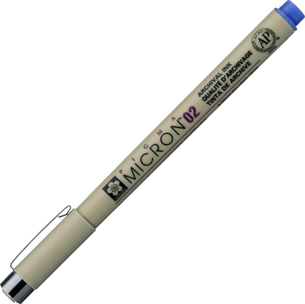 SAKURA Fineliner PIGMA MICRON 02 blau