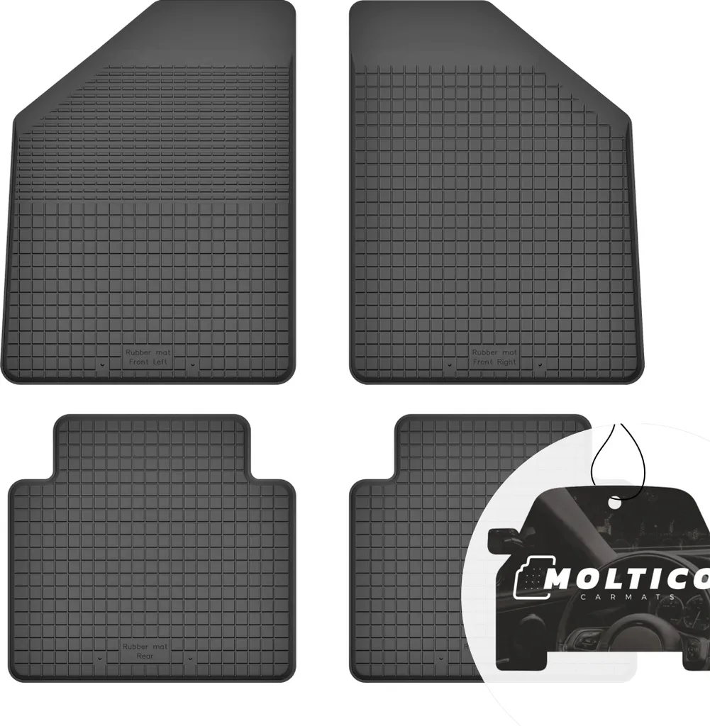 Toyota Carina E 1992-1998 Tappetini Gomma Su Misura Bordo Anti-Fango