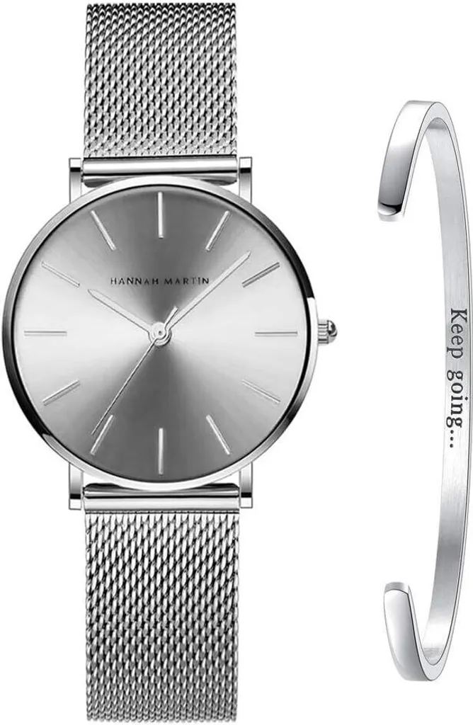 Kubagom Orologio Quarzo Donna: Precisione Giapponese in Acciaio Inox
