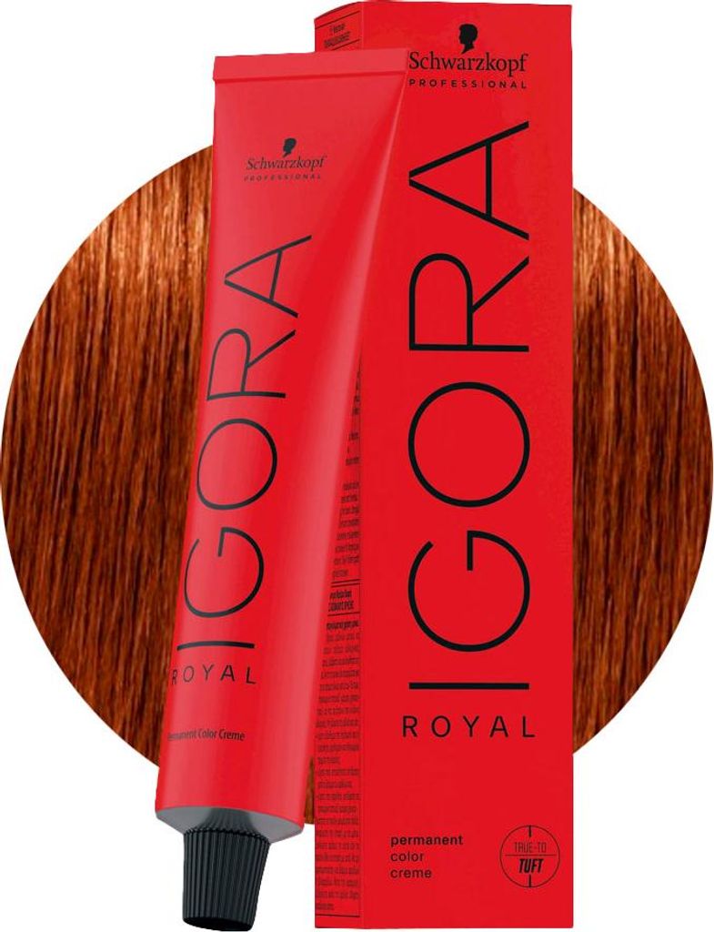 Schwarzkopf Igora Royal 6-77 Extra Kupfer-Dunkelblond 60ml Produktbild 