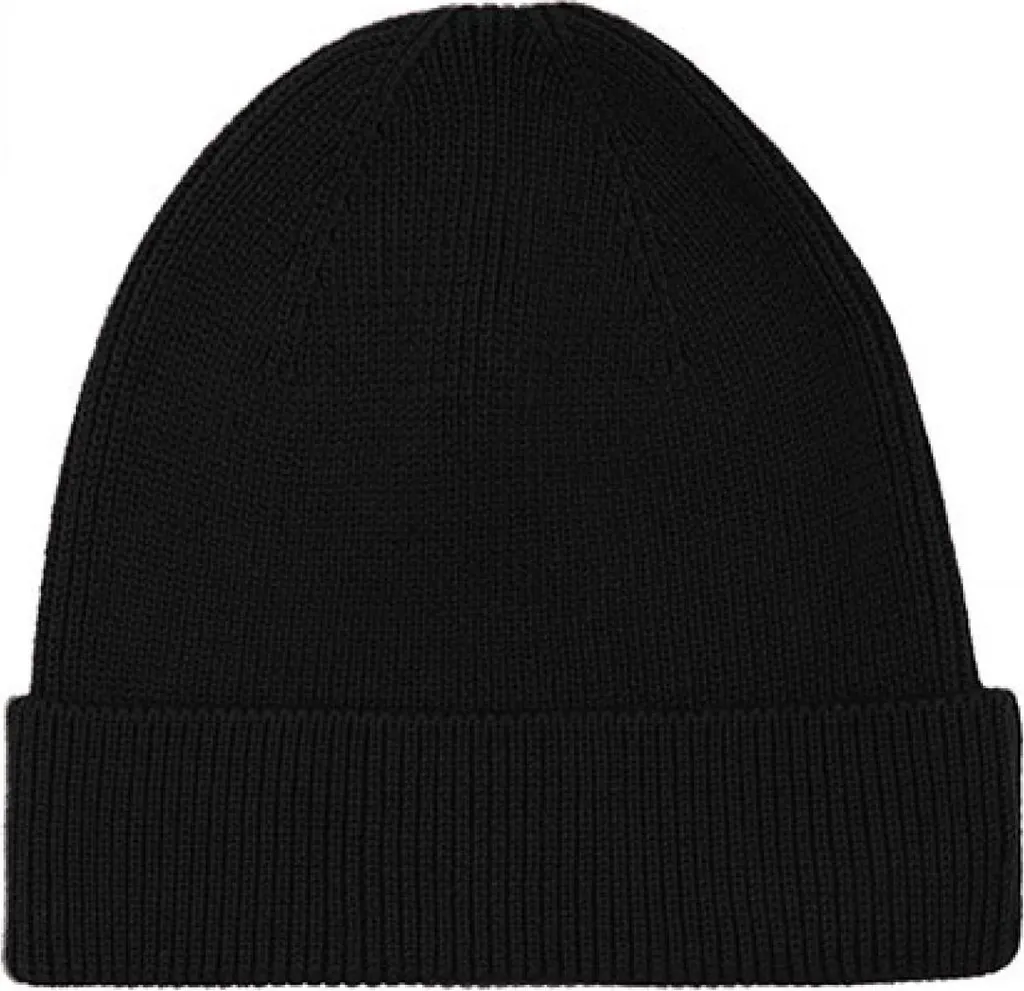 Bonnet Noir en Coton pour le froid et le quotidien - Taille Unique