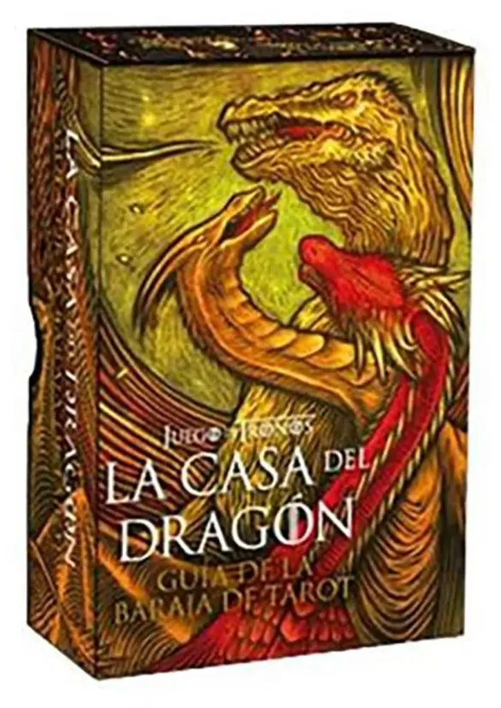 Tarot La Maison du Dragon avec Illustrations Originales et Dorures