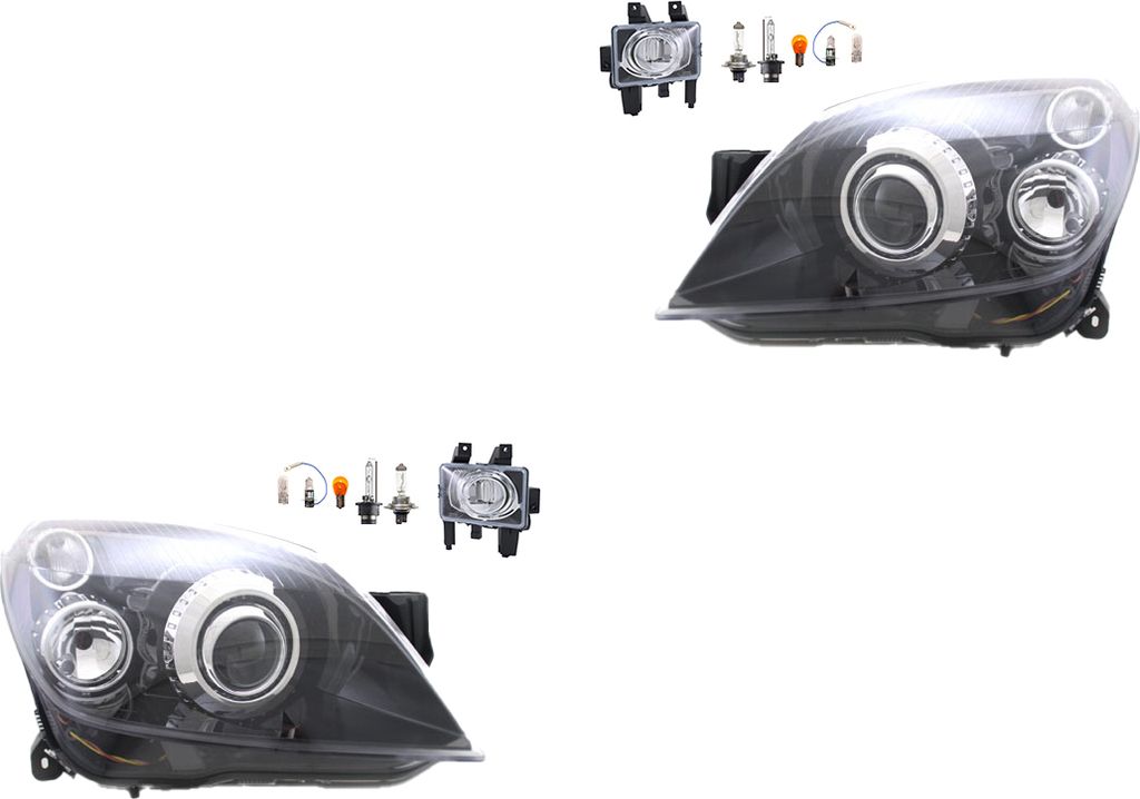 Johns, Scheinwerfer Osram Xenarc Night Breaker Laser Satz passend für Opel Astra H 6710053 6710039 13252449 13261997 1710366 24462133 6710040 6710054