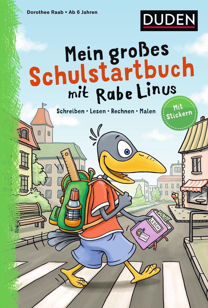 Mein großes Schulstartbuch mit Rabe Linus