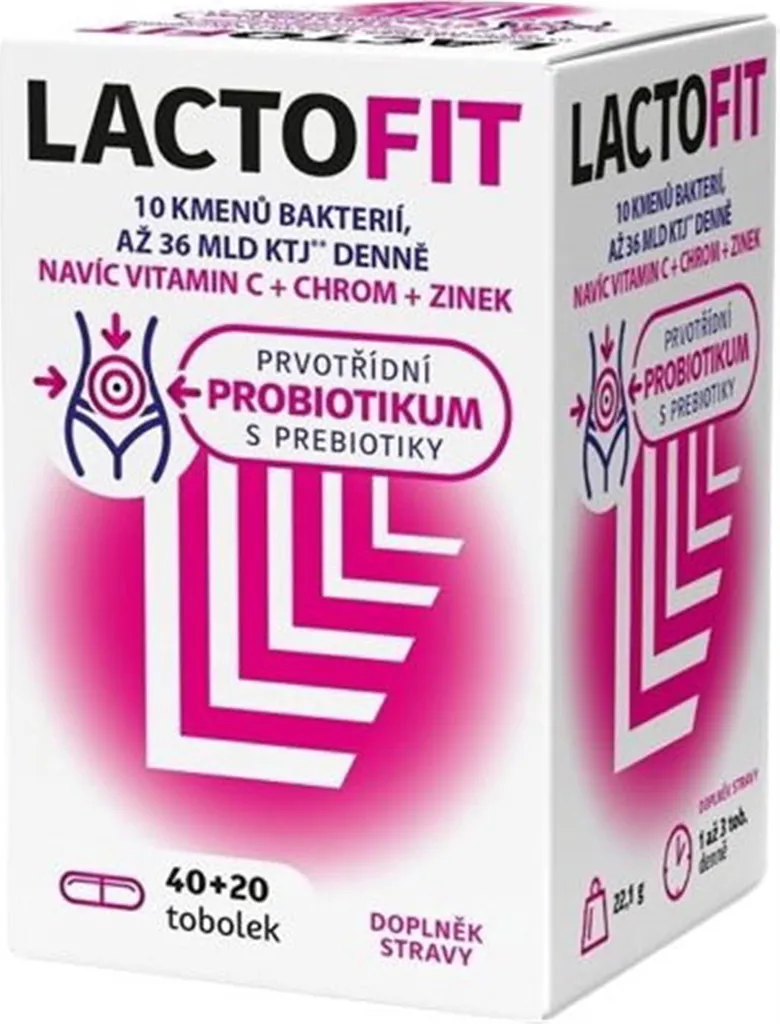 Complément Probiotique Lactofit Galmed 60 Gélules pour Digestion Saine