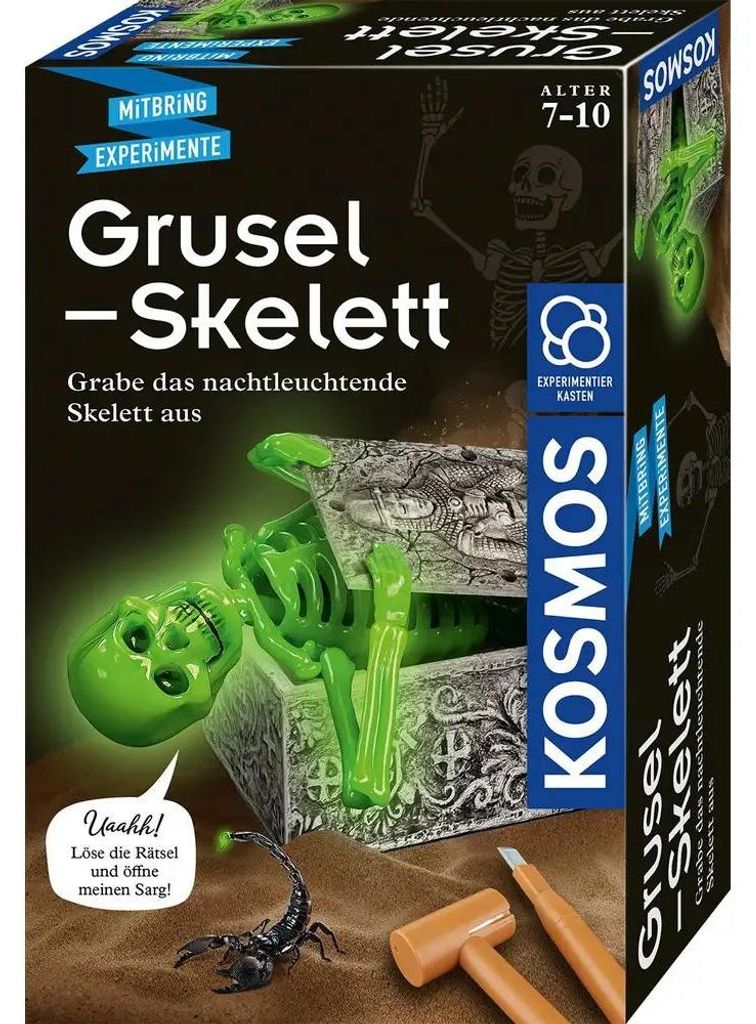 KOSMOS Experimentierkästen|KOSMOS Grusel-Skelett
