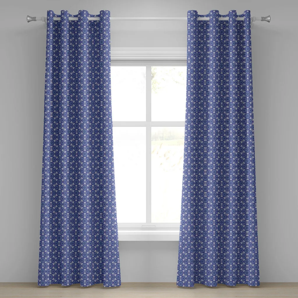 Rideau tamisant indigo pour masquer le vis-à-vis avec style 280x245