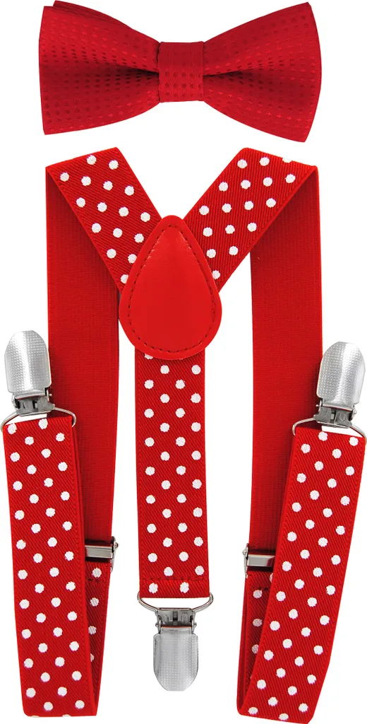 Accessori Bambino Axy: Set Papillon e Bretelle Alta Qualità 1-6 Anni