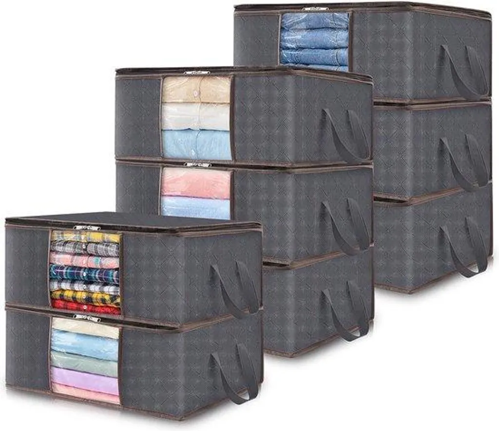 Boîte de rangement vêtements anti-poussière pour sous le lit
