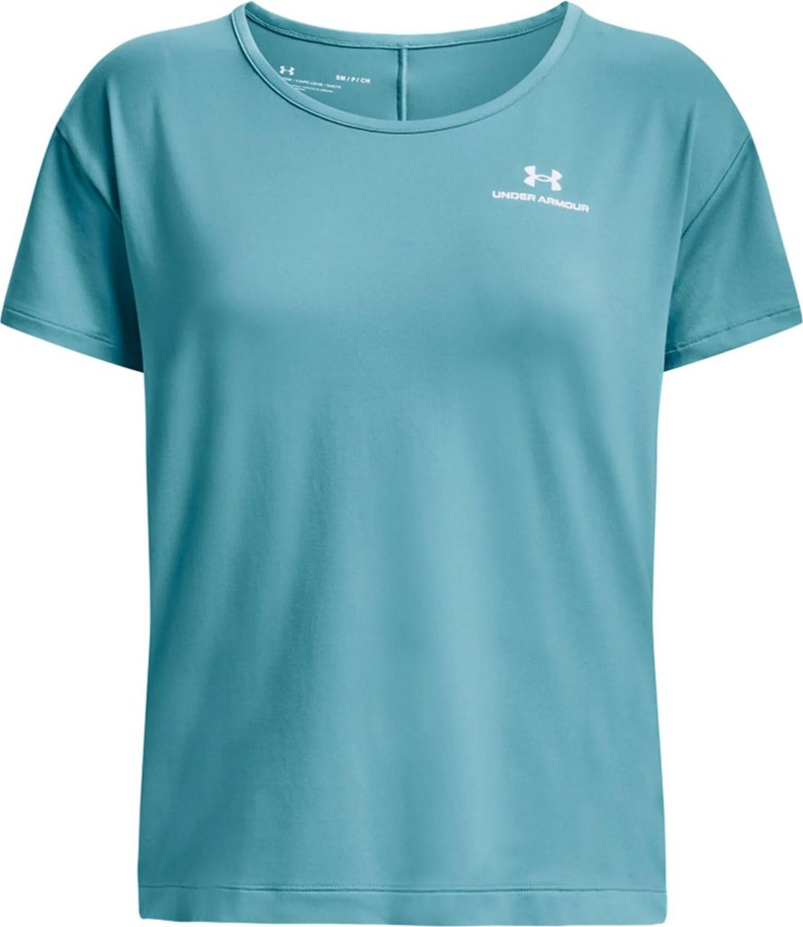 Under Armour Ua Rush Energy Core Ss 433 Glacier Blue Xs