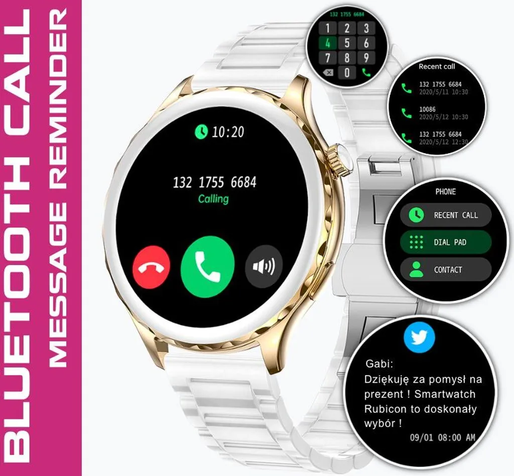 Recensione Rubicon RNCF02: Smartwatch Donna con Chiamate e App - 11