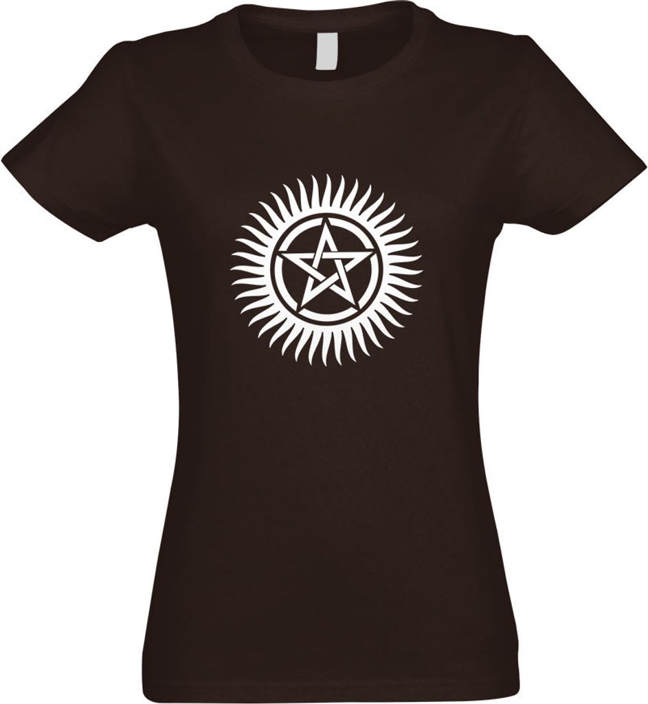 Kiwistar - T-Shirt tailliert - Damen - Chocolate - Anti-Possession - mit Motiv Bedruckt - Funshirt Design - Sport - Freizeit - Damen - M