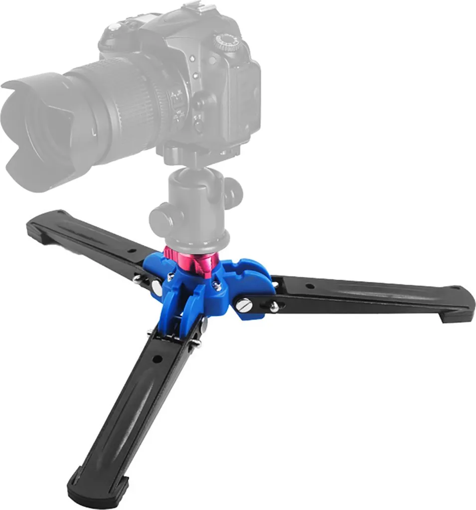 Supporto Base Treppiede per Monopiede DSLR - Vite 3/8 per Teste Fluide