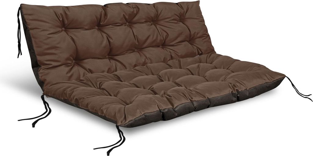 Gartenkissen-Set 120/80 cm + 120/40 cm für eine Bank, Produktbild 
