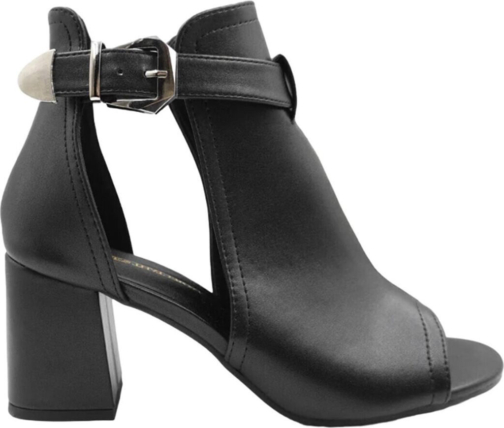 Where ́s That From - Damen Sandalen "Lisa" WM279 (40 EU Weit) (Schwarz)