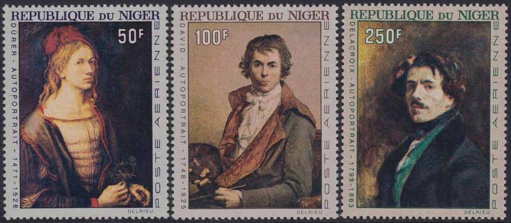 Niger Nr. 146-148 ** postfrisch "Gemälde"