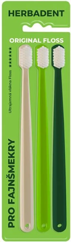 HERBADENT ORIGINAL FLOSS 3 pz - Lo Spazzolino Eco-Friendly Definitivo