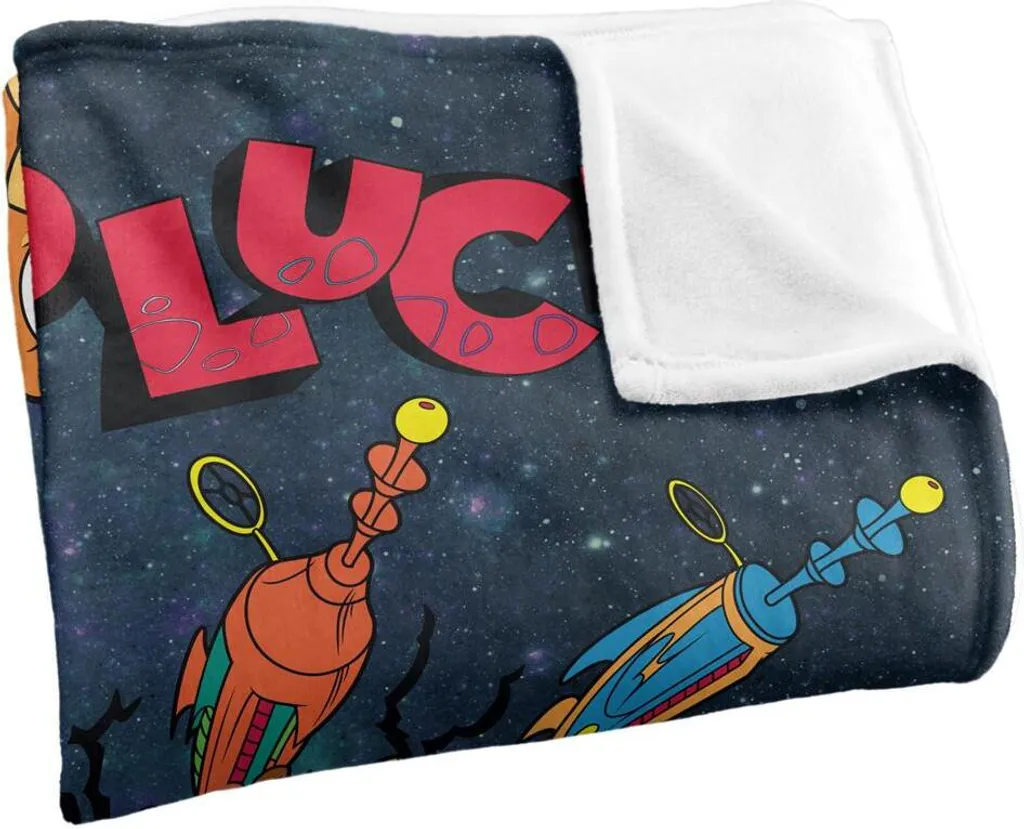 Couverture Space Jam Nerdlucks TV19331 - Plaid Idéal pour Soirée Ciné - 3