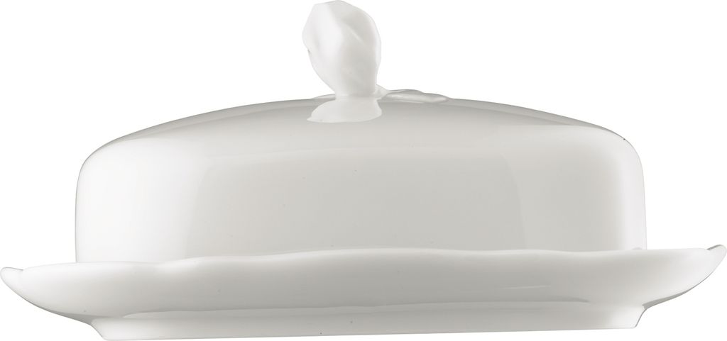 Hutschenreuther Butterdose Weiss 02013-800001-15169 Imagen del producto 